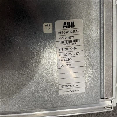 ABB 216NG63A HESG441635R 1- K HESG216877