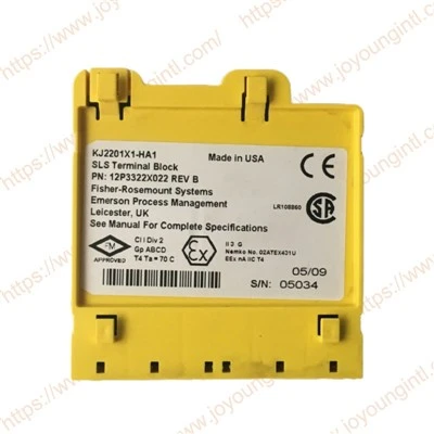 KJ2201X1-HA1 12P3322X022 EMERSON-Klemmenblock